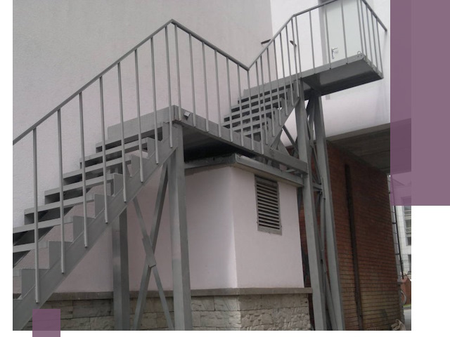 Монтаж пожарных лестниц под ключ в Туймазы с гарантией качества