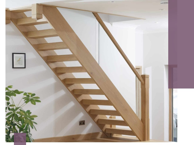 Изготовление деревянных лестниц под ключ в Туймазы для дома