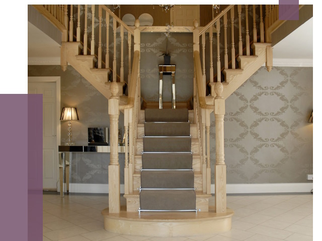 Монтаж деревянных лестниц в Туймазы от 7592 руб. 