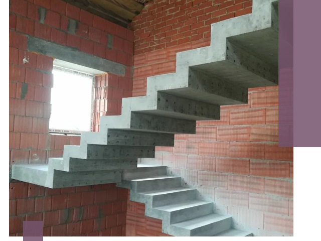 Бетонные лестницы под ключ в Туймазы: монтаж, демонтаж, ремонт