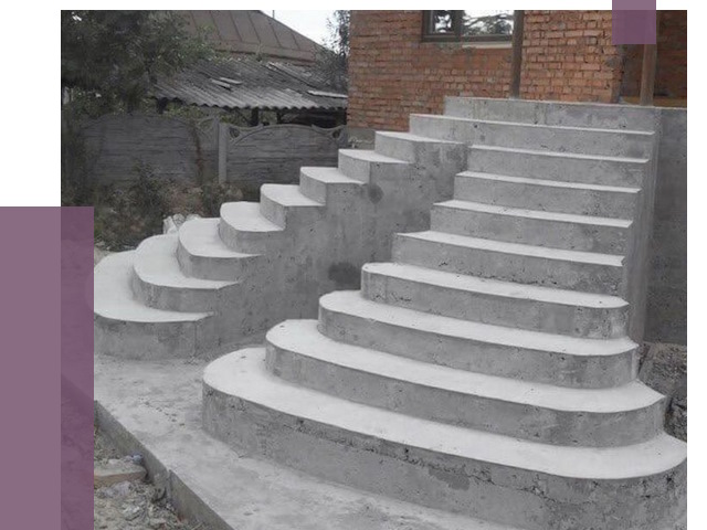 Монтаж бетонных лестниц в Туймазы от 4280 руб. 