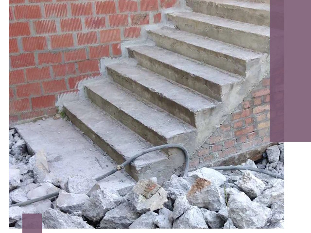 Демонтаж бетонных лестниц в Туймазы: быстро и безопасно