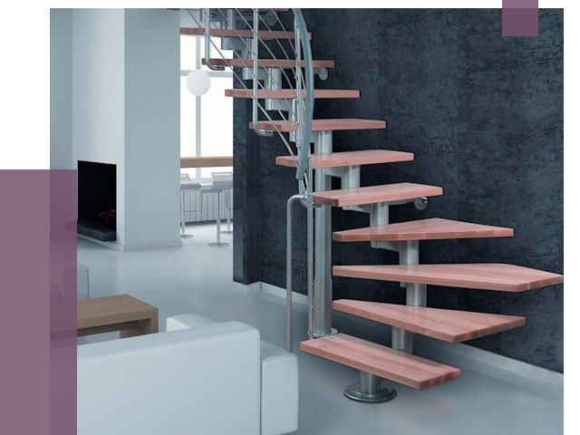 Модульные лестницы в Туймазы от 16814 руб. — купить в ПРОЛЁТ-Тмз