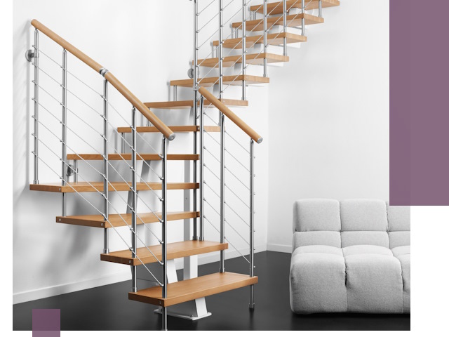 Модульные лестницы под ключ в Туймазы — монтаж и изготовление