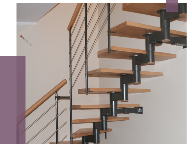 Изготовление модульных лестниц в Туймазы от 11464 руб. 