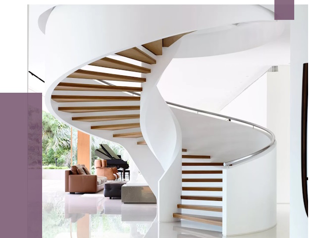 Винтовые лестницы в Туймазы под ключ от 48403 руб. | ПРОЛЁТ-Тмз