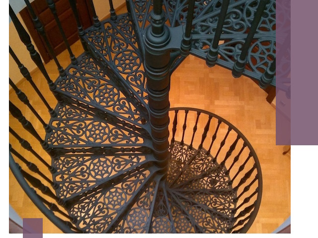 Винтовые лестницы под ключ в Туймазы: производство и монтаж