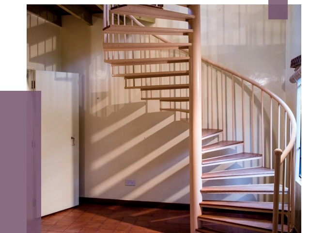 Изготовление винтовых лестниц на заказ в Туймазы от 75916 руб. | ПРОЛЁТ-Тмз