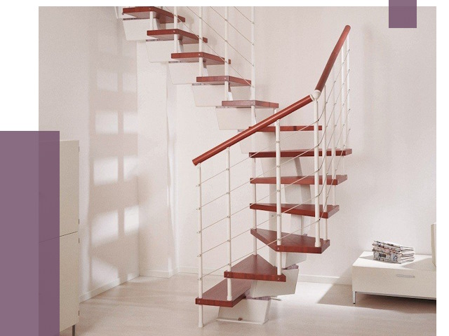 Изготовление лестниц на больцах в Туймазы от 9681 руб. | ПРОЛЁТ-Тмз