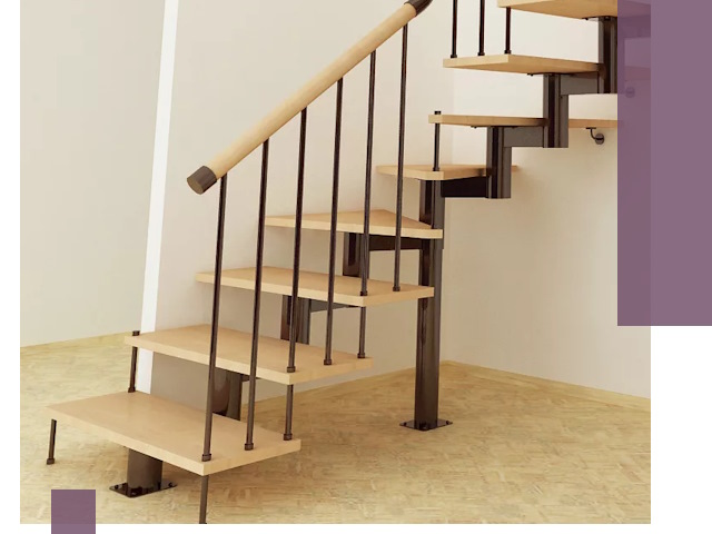 Монтаж лестниц на больцах в Туймазы — быстро и надежно