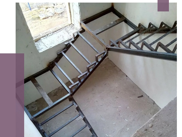 Монтаж лестниц на металлокаркасе в Туймазы от 12738 руб. — ПРОЛЁТ-Тмз