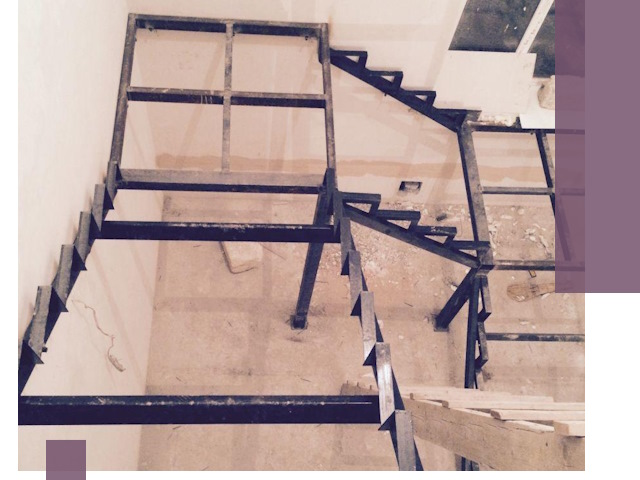 Монтаж лестниц на металлокаркасе в Туймазы быстро и качественно