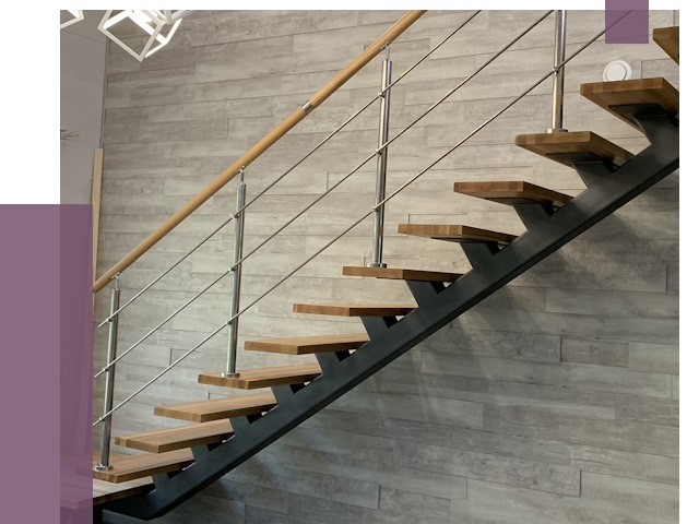 Изготовление лестниц на монокосоуре в Туймазы от 75916 руб. 