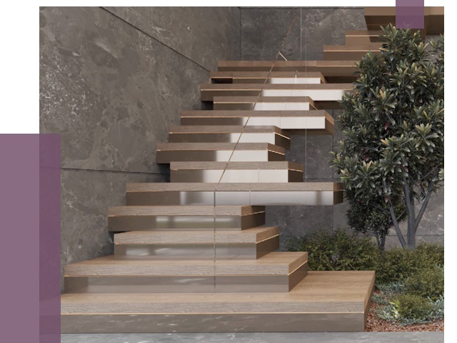 Современные лестницы в Туймазы от 13757 руб. | ПРОЛЁТ-Тмз