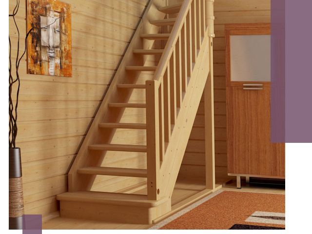 Лестницы эконом класса под ключ в Туймазы — недорого и быстро