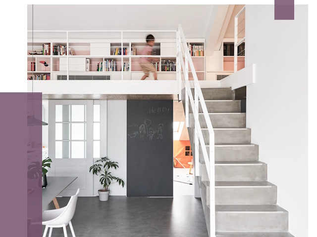 Лестницы для двухуровневой квартиры в Туймазы от 175778 руб. | ПРОЛЁТ-Тмз