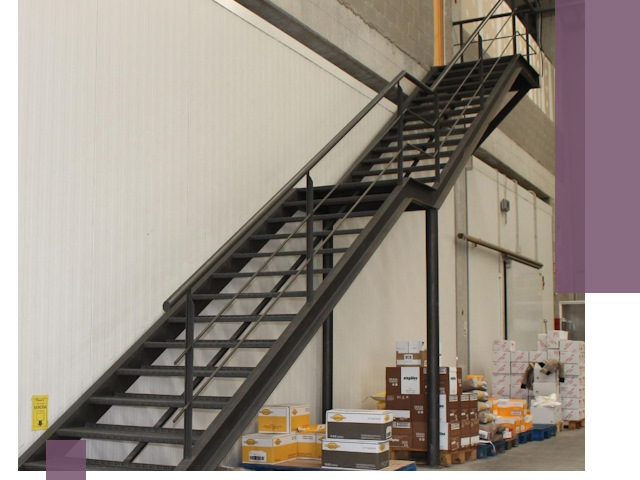 Лестницы для производства в Туймазы — изготовление и монтаж