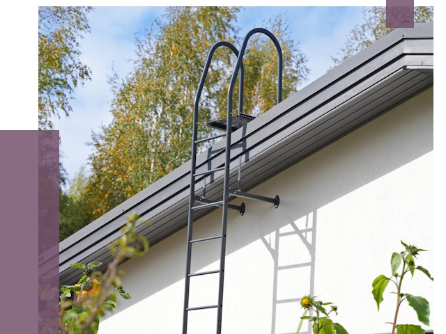 Лестницы на крышу в Туймазы от 19055 руб. — монтаж и монтаж ПРОЛЁТ-Тмз