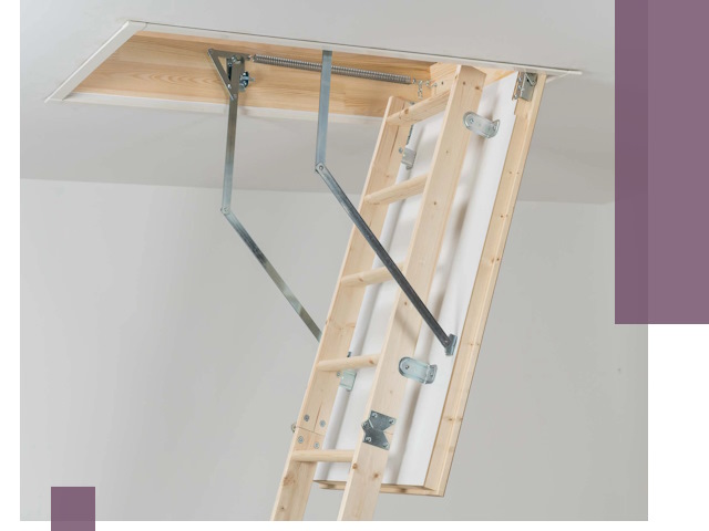 Установка чердачной лестницы под ключ в Туймазы