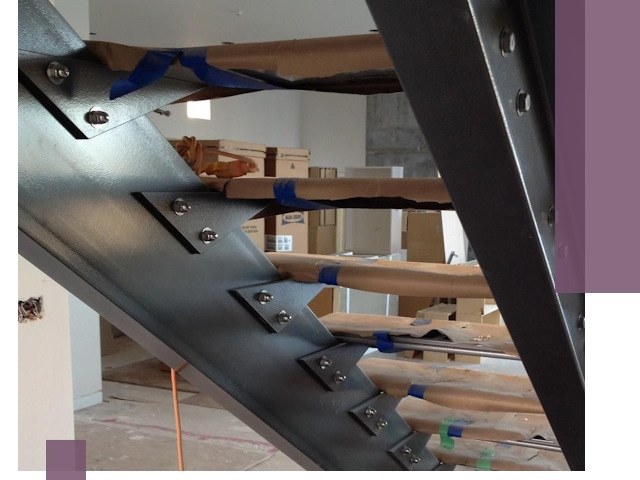 Усиление лестничных конструкций и усиление опор в Туймазы