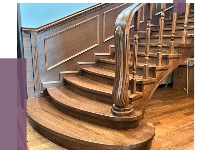 Дубовые лестницы под ключ в Туймазы от 175778 руб. — ПРОЛЁТ-Тмз