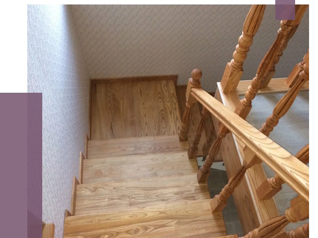 Сосновые лестницы в Туймазы под ключ от 8050 руб.  | ПРОЛЁТ-Тмз