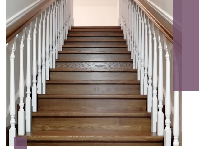 Лестницы из ясеня на заказ в Туймазы — изготовление и монтаж