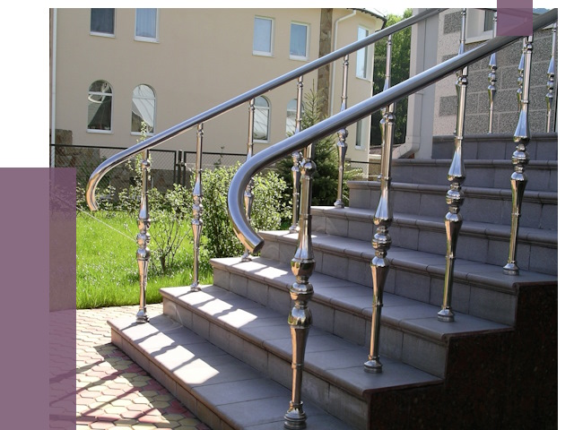 Перила для крыльца в Туймазы от 10700 руб. — монтаж ПРОЛЁТ-Тмз