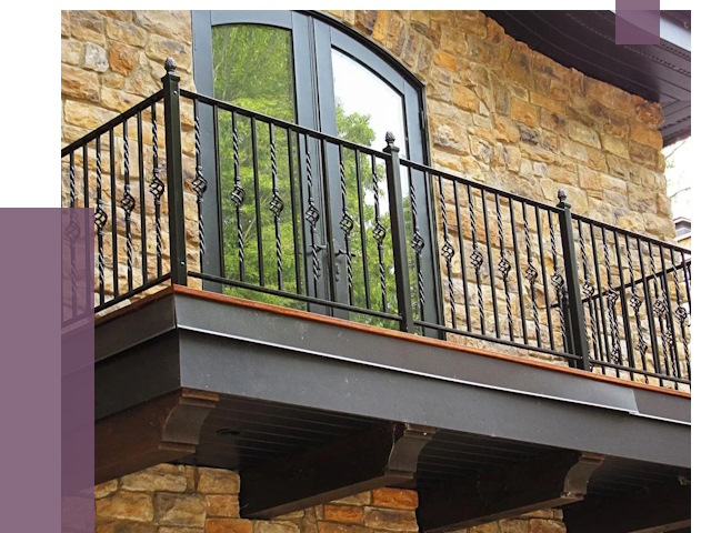 Балконные ограждения в Туймазы от 7999 руб. — купить | ПРОЛЁТ-Тмз