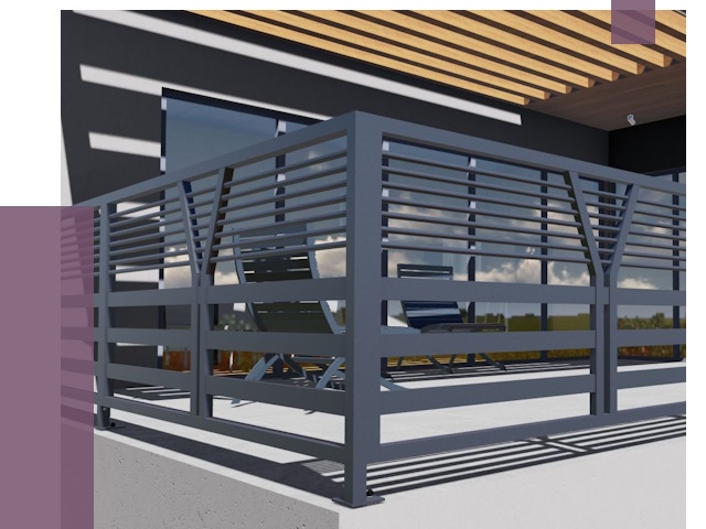 Изготовление балконных ограждений в Туймазы от 10700 руб. | ПРОЛЁТ-Тмз