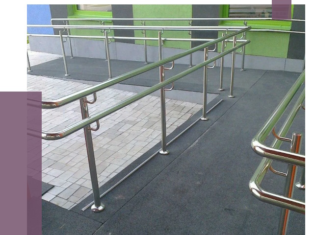 Ограждения пандусов в Туймазы от 4331 руб. монтаж | ПРОЛЁТ-Тмз