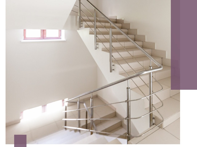 Установка и замена перил в подъезде в Туймазы