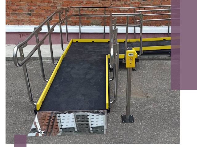 Изготовление наклонных пандусов для инвалидов в Туймазы