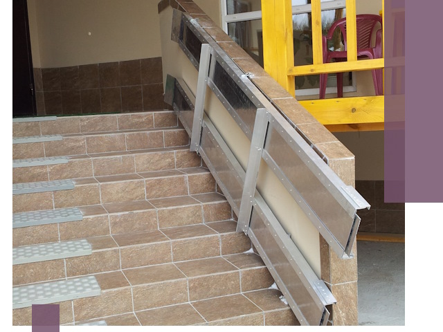 Откидные пандусы под ключ в Туймазы — монтаж и демонтаж