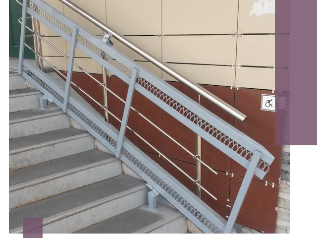 Изготовление откидных пандусов под ключ в Туймазы