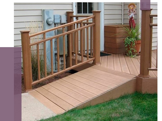 Пандус на крыльцо в Туймазы под ключ от 7744 руб.