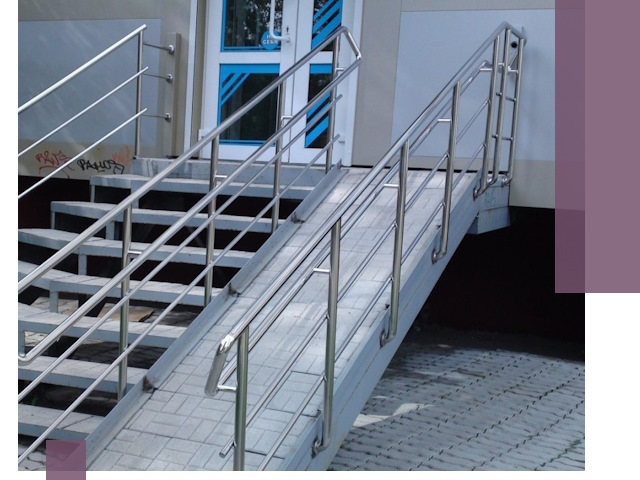 Пандус на крыльцо под ключ в Туймазы: монтаж и изготовление