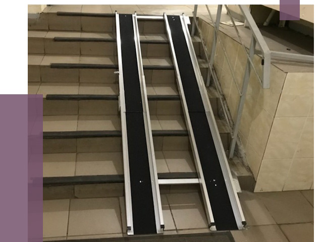 Установка пандуса в подъезд в Туймазы от 7948 руб. под ключ | ПРОЛЁТ-Тмз