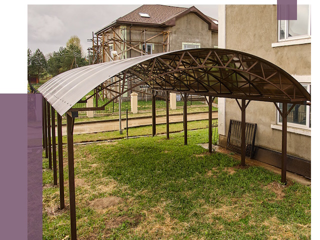 Демонтаж навесов в Туймазы от 4586 руб. — разборка и вывоз | ПРОЛЁТ-Тмз