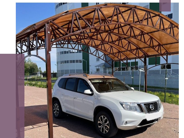 Недорогие навесы в Туймазы от 42798 руб. | ПРОЛЁТ-Тмз