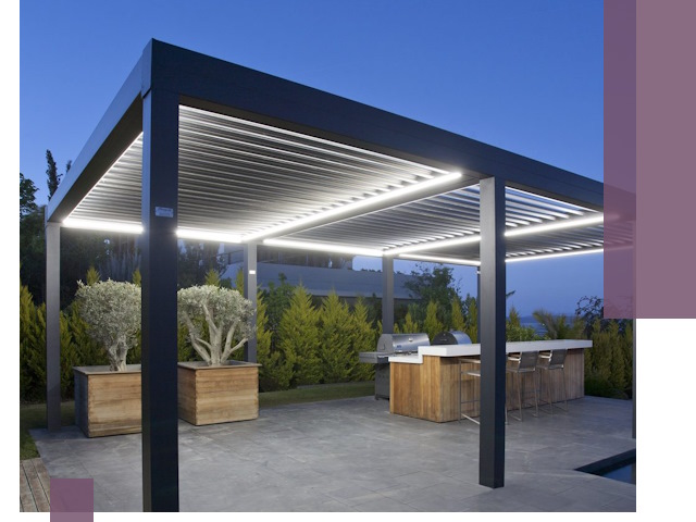 Навесы отдельно стоящие под ключ в Туймазы из металла и поликарбоната