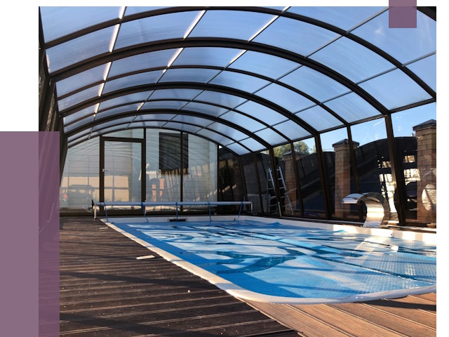 Навесы для бассейна в Туймазы от 16712 руб. под ключ | ПРОЛЁТ-Тмз