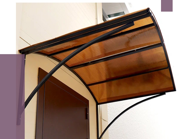 Недорогие козырьки в Туймазы от 7561 руб.  | ПРОЛЁТ-Тмз