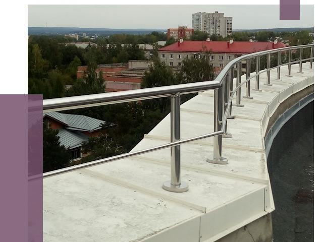 Парапеты и ограждения кровли в Туймазы от 4942 руб. 