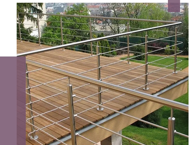 Алюминиевые парапеты в Туймазы под ключ от 7744 руб. 