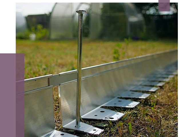 Металлические бордюры для газона в Туймазы от 4280 руб. | ПРОЛЁТ-Тмз