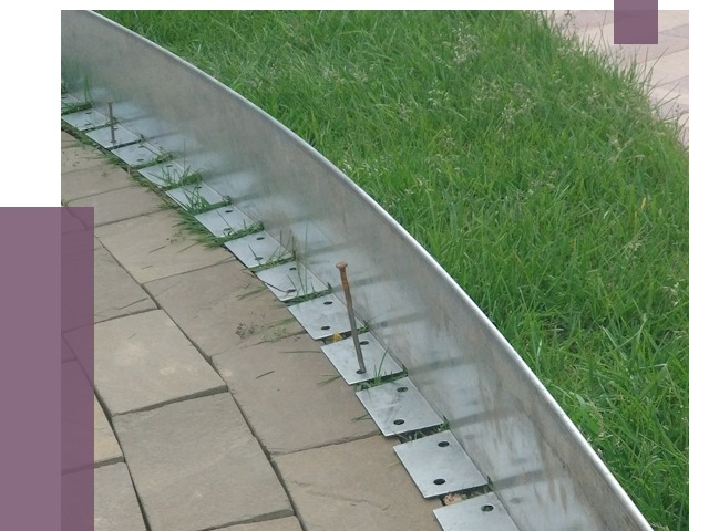 Металлические бордюры для тротуаров в Туймазы от 8662 руб.