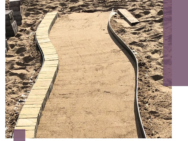 Металлические бордюры для тротуаров в Туймазы — прочные и долговечные