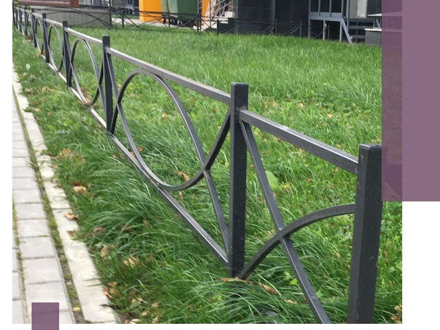 Газонные ограждения из металла в Туймазы — монтаж и продажа