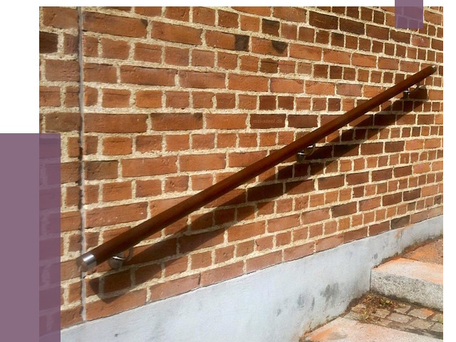 Изготовление пристенных поручней в Туймазы от 4433 руб. — ПРОЛЁТ-Тмз